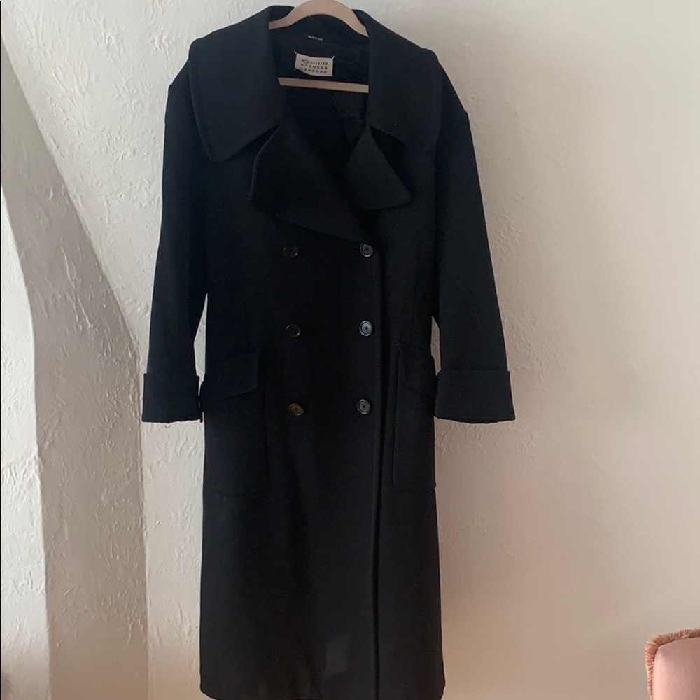 Maison Margiela Paris Black Coat